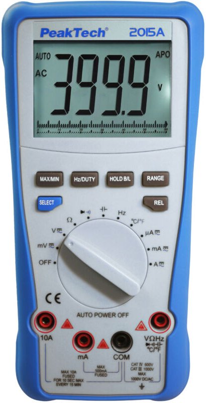 Thumbnail - Peaktech - Multimeter, p 2015 a, True rms