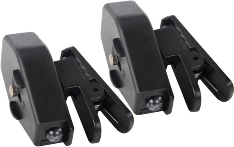 Tlily - 2 Teile/los Mini Lesen Lichter Tragbare Flexible Brillen Clip