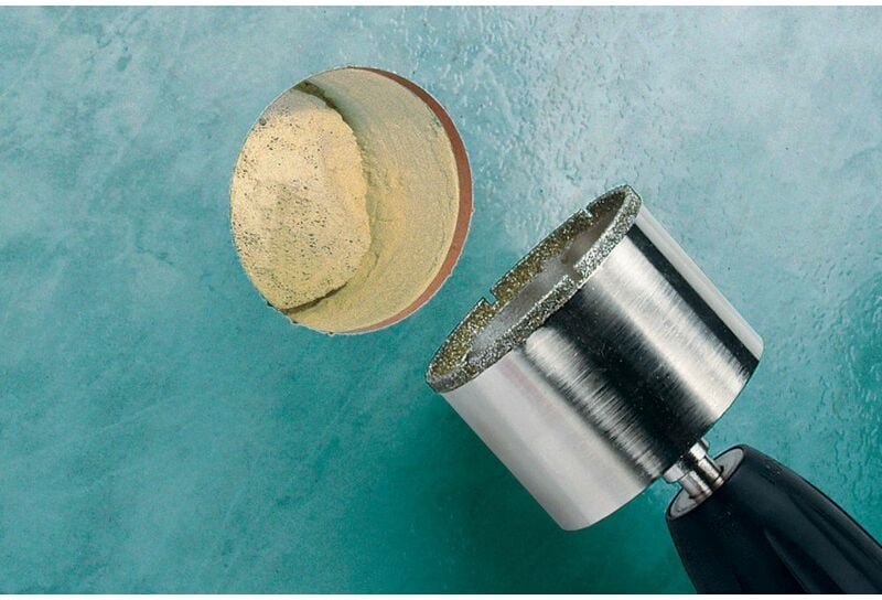 Lochsäge ø 74 mm Diamant Lochsäge - Wolfcraft