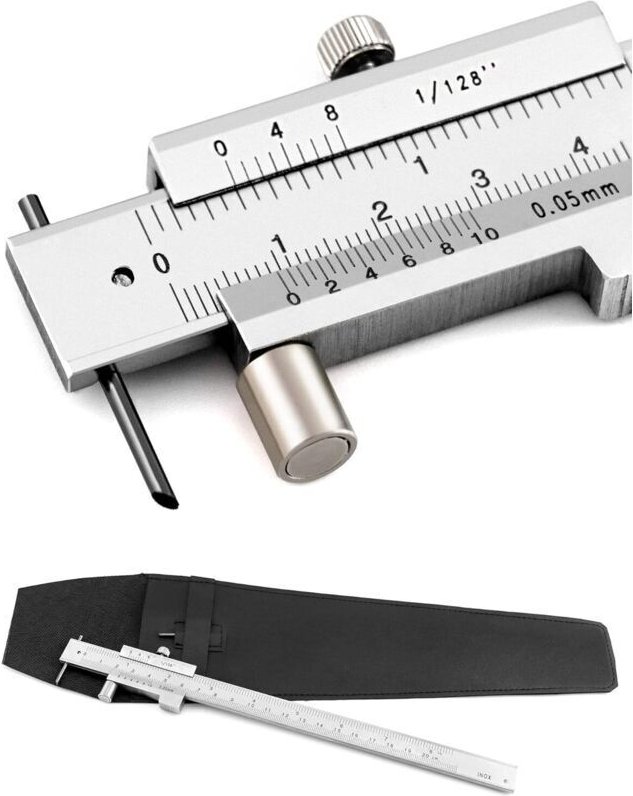 China® Messschieber, 0-20 cm, Markierungswerkzeuge aus Edelstahl
