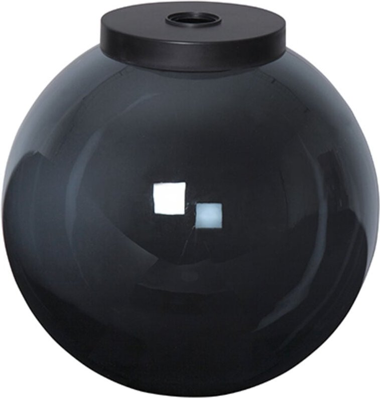 Star Trading - Lampenschirm Orby, Schwarz, Kugel, Außenbereich, E27, ø 30 cm