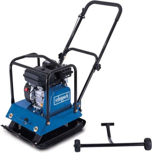 Benzin rüttelplatte verdichter ruttler stampfer 6,5 hp Scheppach HP1800S