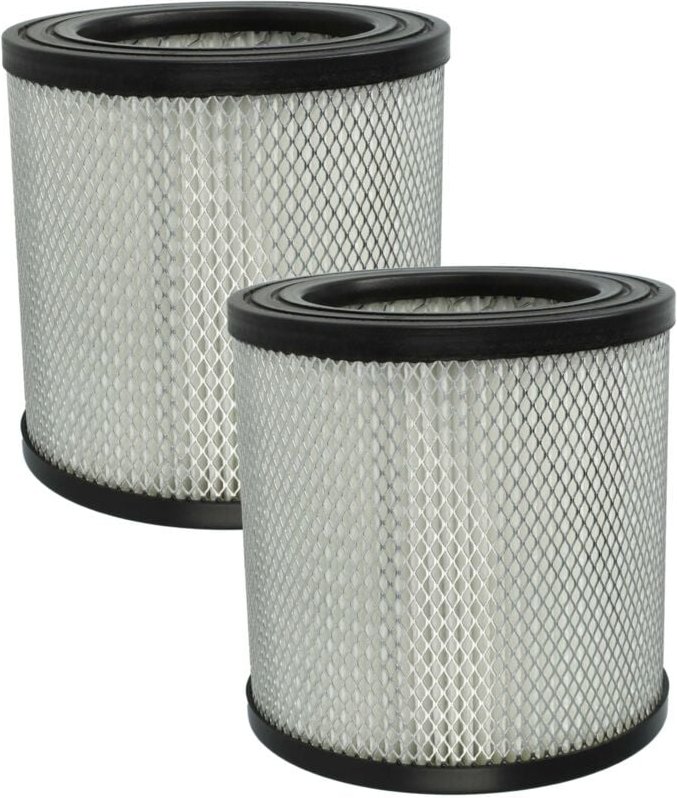 Thumbnail - 2x Faltenfilter kompatibel mit Scheppach NTS30 Premium Staubsauger - Filter, Patronenfilter, schwarz weiß silber - Vhbw