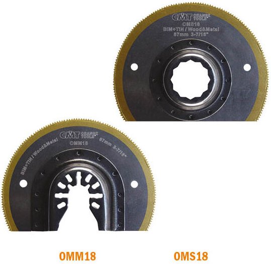 Omm18-X1 87mm Langlebiges Riff-Segmentsägeblatt Für Holz Und Metall