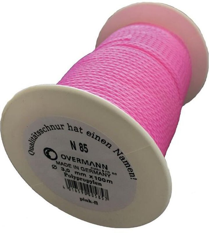 Pflastererschnur L.100m D.3mm 100kg pp pink