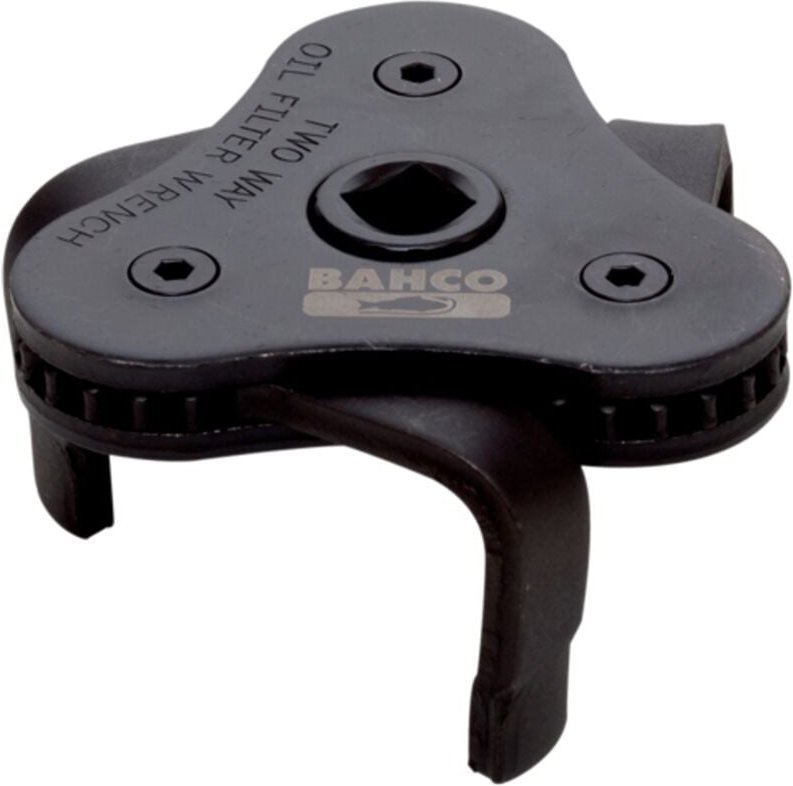 Bahco Dreiarmiger Ölfilter-Schlüssel, Ø 65-120 mm, 1/2 + 3/8