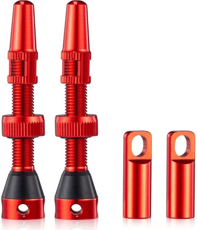 BEBUSINGOTO Tubeless Value Stems Premium 40 mm auslaufsicheres Tubeless-Ventilschaft-Set mit integriertem Kernentfernung...