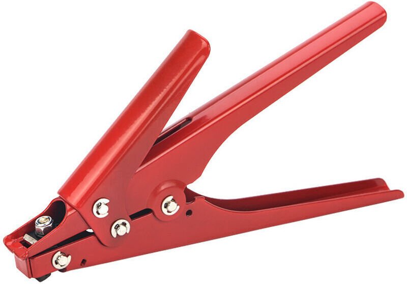 Spann- und Schneidewerkzeug für Kabelbinder, Nylon-Kabelbinder-Befestigungswerkzeug, Kabelbinder-Schneidzange, 195 mm