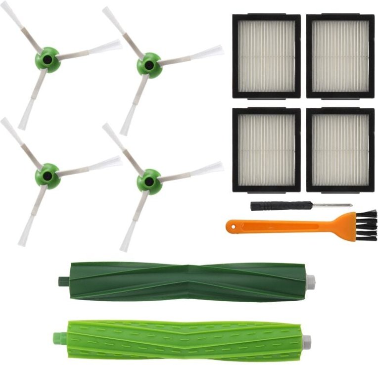 12 Pack Filter Seiten Bürste für I7 + Plus E5 E6 Sauger Se
