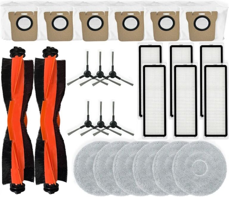 Thumbnail - Für Roboterstaubsauger X20 Max Reiniger Teile Wichtigsten Seite Pinsel