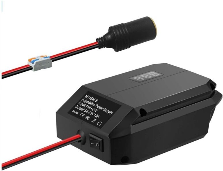 Dc 18V auf 12V Konverter für Batterie,