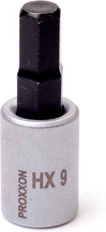 Proxxon - Innensechskant-Einsatz 3/8" (hx 9, Ratschenschlüssel Einsatz) 23577