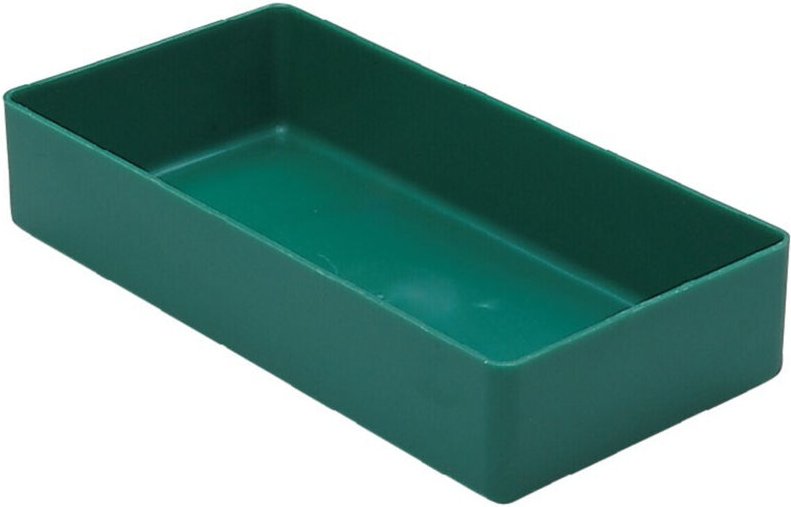 Einsatzkasten 198x99x40 mm grün