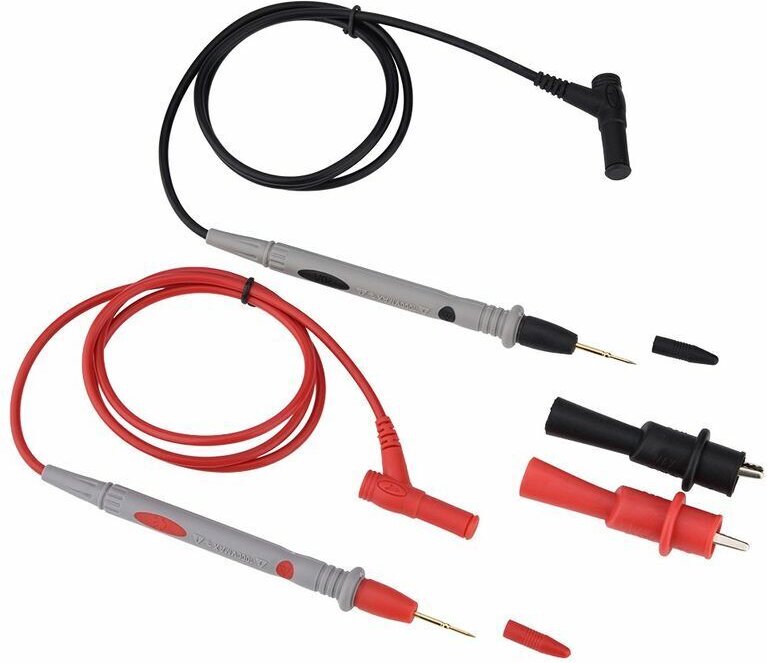 Linghhang - 1000 v 20 a Multimeter-Testkit, digitales elektronisches Sondenleitungsset mit Krokodilklemmen und Bananenst...