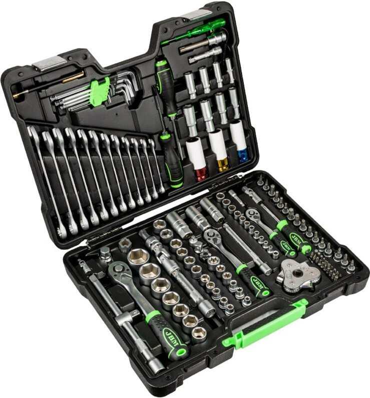 132-teiliger Werkzeugkoffer mit Innensechskant JBM54082