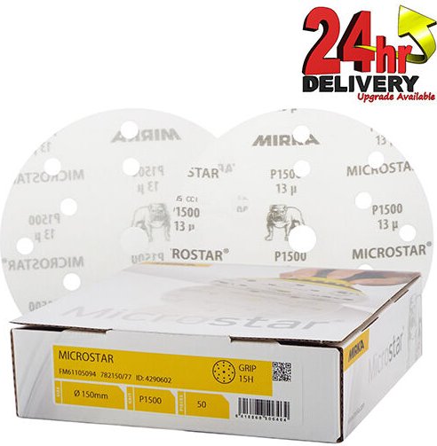 Mirka Discs Micro P1500 50 Pieces