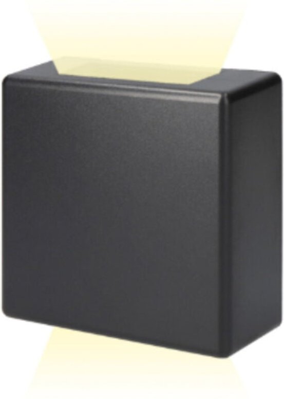 Quadratische Wandlampe led EDM 3W - 85 Lumen - 4000K - 32141