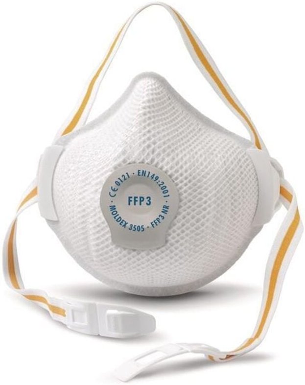 Moldex Atemschutzmaske FFP3 NR mit Klimaventil Air 5 Stk