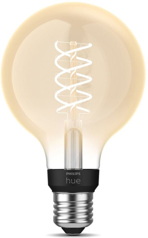 White Filament E27 Globe G93 550lm - Philips Hue
