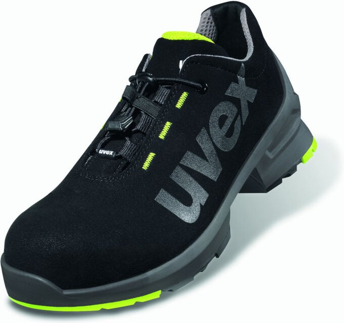 Thumbnail - Uvex - 1 Sicherheitshalbschuh 8544 schwarz/gelb S2 esd sr Gr.48 W11