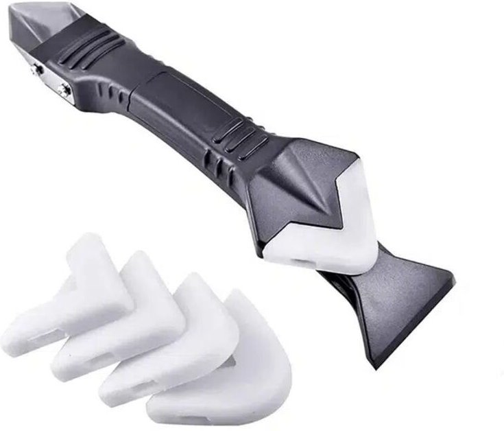 Werkzeugset zur Entfernung von Dichtstoffen, Kantenschaber für Fenster- und Spülbeckenrenovierungen in Küchen und Badezi...