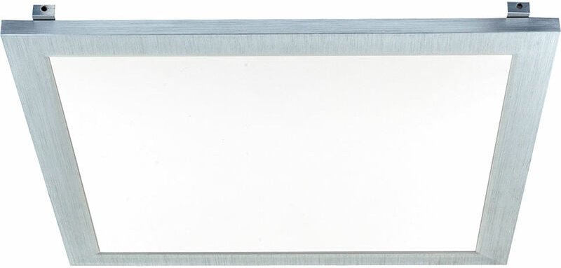 Thumbnail - Deckenpanel Deckenlampe Deckenleuchte Einbaupanel Bürolampe, quadratisch flach Rahmen opal, 1x led 18W 1100Lm warmweiß, ...