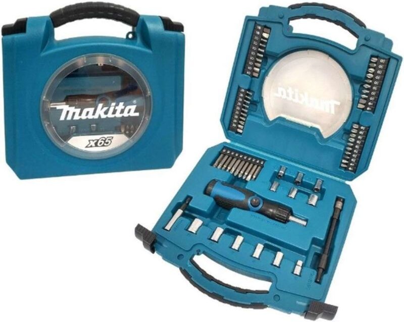 Makita Zubehör - 65-teiliges Bit-Set D-42020