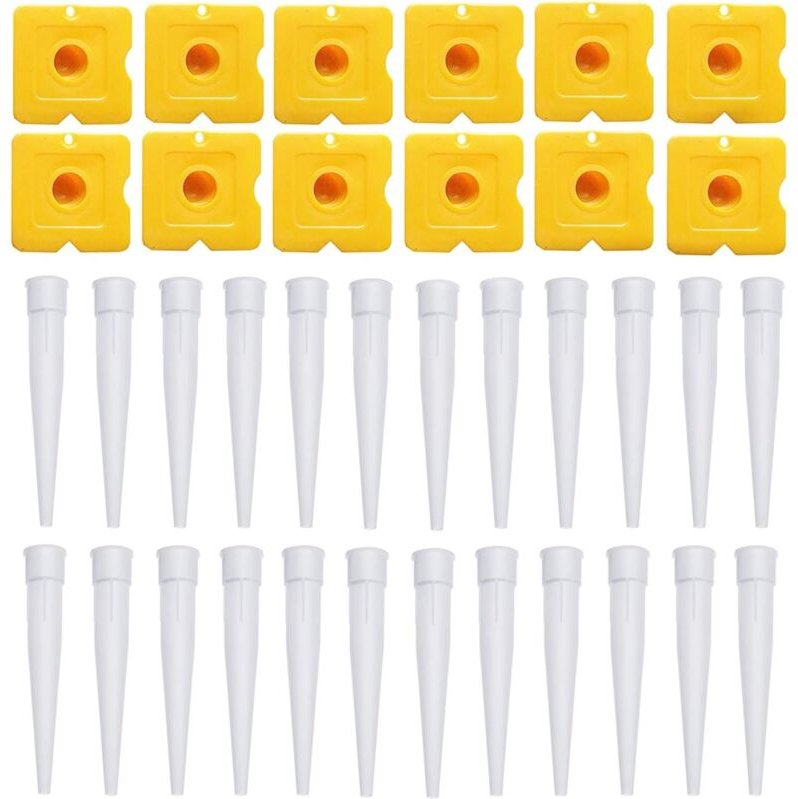 Memkey - 36-teiliges Silikon-Dichtungswerkzeug-Set, Dichtungs-Endbearbeitungswerkzeug, Ersatzkartuschen, Dichtungsdüsen