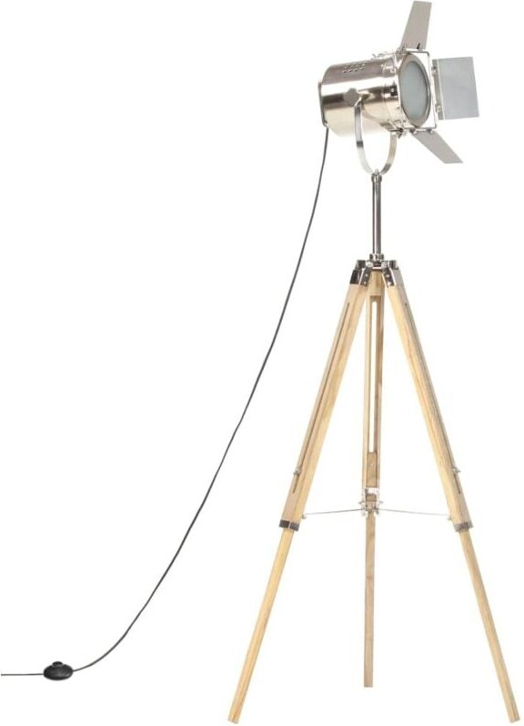 Stehleuchte Dreibein Massivholz Mango 140 cm - Vidaxl