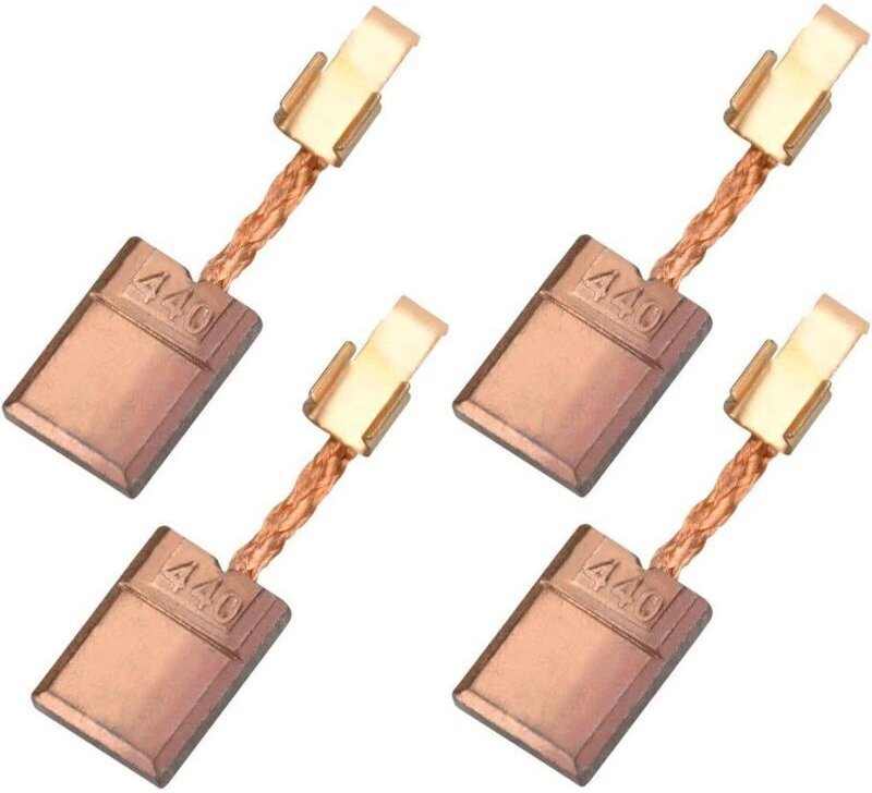 Stück Kupferkohlebürsten, Kohlebürstenwerkzeug, Kohlebürsten für Bohrmaschinen für MAKITA CB-440/ CB-448 CB-436/195021-6...