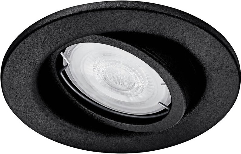 Led 8720169266858 Fresco LED-Einbauleuchte GU10 4.6 w Schwarz - Philips