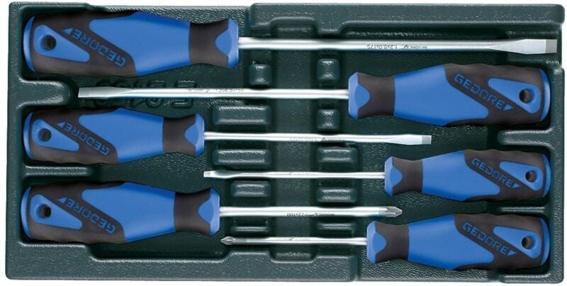 1500 ES-2150 pz Schraubendreher-Satz in 1/3 ES-Modul