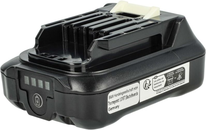 Vhbw - Akku kompatibel mit Makita CL106FDSM, CL106FDSMW, CL106FDSY, CL106FDSYW, CL106FDZ Elektrowerkzeug (2000mAh Li-Ion...
