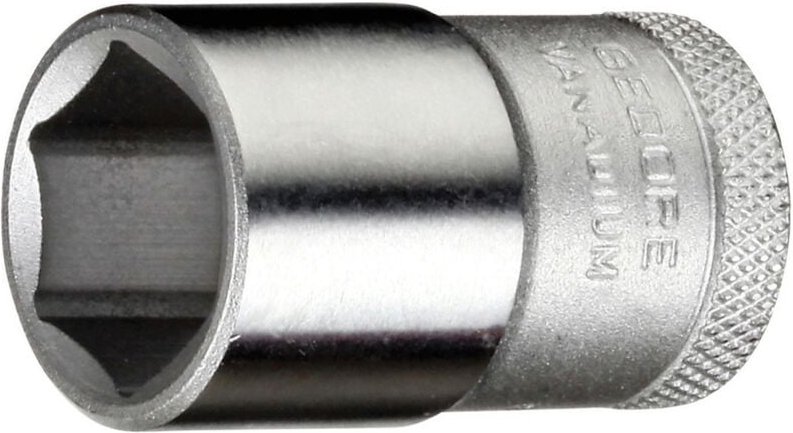 Thumbnail - Steckschlüsseleinsatz 19 1/2 ″ 6-kant Schlüsselweite 14 mm Länge 38 mm