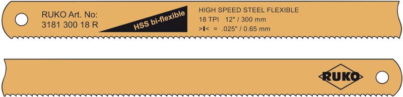 Thumbnail - Handsägeblatt hss bi-flexible Ruko 318130024R