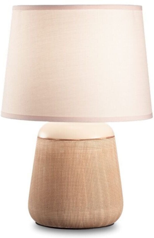 KALI-2 - Tischleuchte 1 Hellweiß mit Schirm, E14 - Ideal Lux