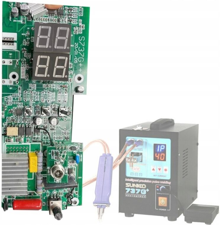 Rosfix Hauptplatine 737G+ – Ersatzteil für Punktschweißgerät Sunkko 737G+ 220 V Netzspannung Hochwertige Elektronik Einf...