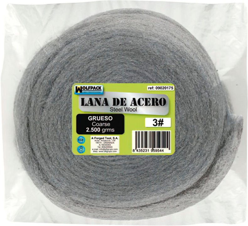 Stahlwolle 2.500 g Glatt '1'