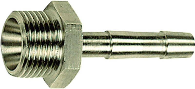 Einschraubschlauchtülle, g 3/8 a., für Schlauch lw 8, ms vern. - Riegler