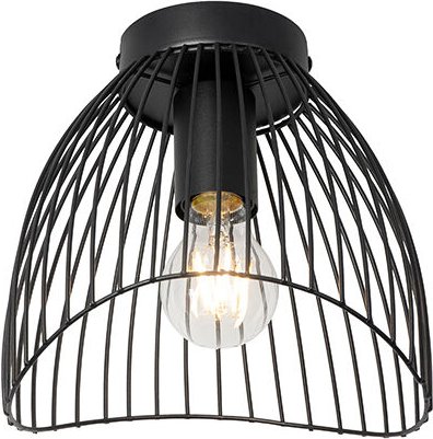 Design Deckenleuchte Schwarz Draht 20cm - Pua