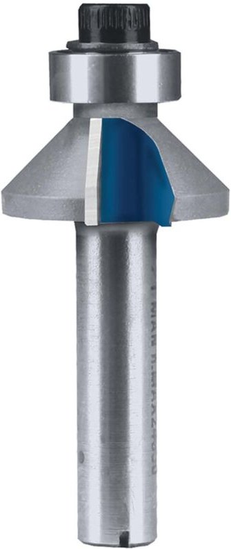 Fasen-/ Profilfräser mit Anlauflager, ø 24 mm ø 24 mm • 8 mm Schaft • 45° Winkel - Makita