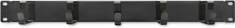 Qoltec Kabelorganisator aus massivem Stahl für 19"-RACK-Schränke 1HE