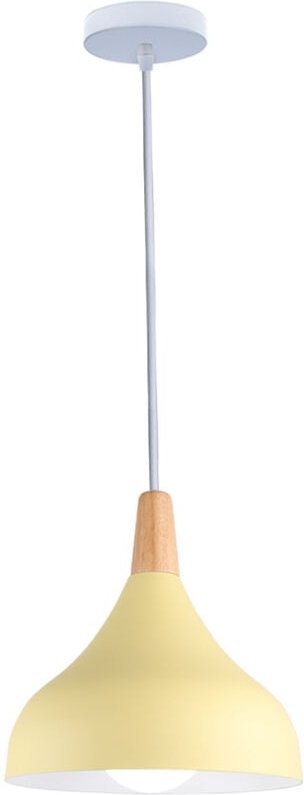 Pendelleuchte, 1 Flammig Hängeleuchte im Moderne Stil, Kronleuchter mit Ø20cm Lampenschirm für Wohnzimmer Schlafzimmer E...