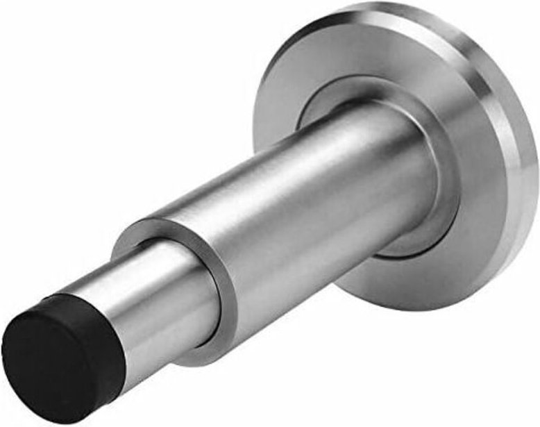 Verstellbarer, extra langer Türstopper aus Edelstahl 304, Türgriffschutz, Wandtürstopper
