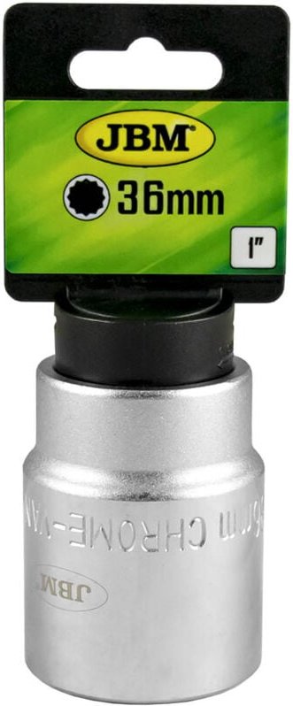 1" 12-kantiger Steckschlüssel von 36mm. JBM10927