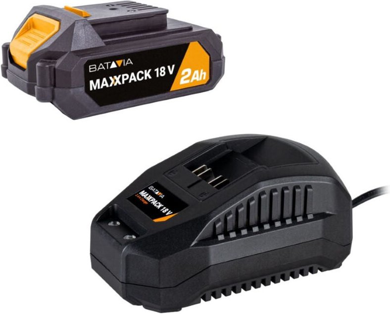 Batavia - 18V Starter Set Inklusiv 2.0Ah Akku und 2.4A Ladegerät
