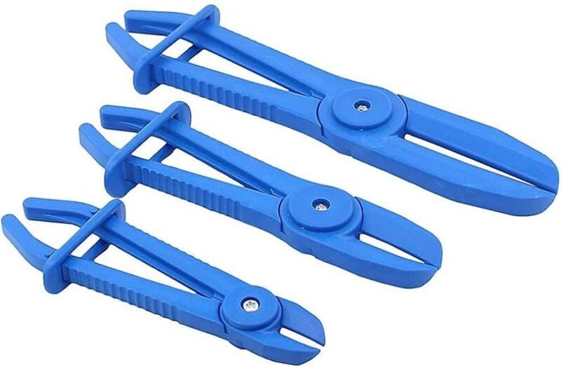 BEBUSINGOTO Schlauchschellen 3 Stück Schlauchklemmen Schlauchschellenzange Schlauchklemmen Kühlmittelschlauchschellen 15...