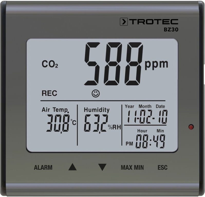 CO2-Luftqualitätsdatenlogger BZ30 - Trotec