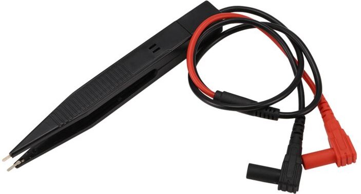 SMD Chip Test Clip Meter Sonde Multimeter Pinzette Kondensator-Widerstand