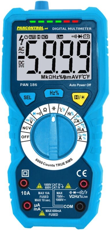 Thumbnail - Pancontrol True-RMS Multimeter pan 186